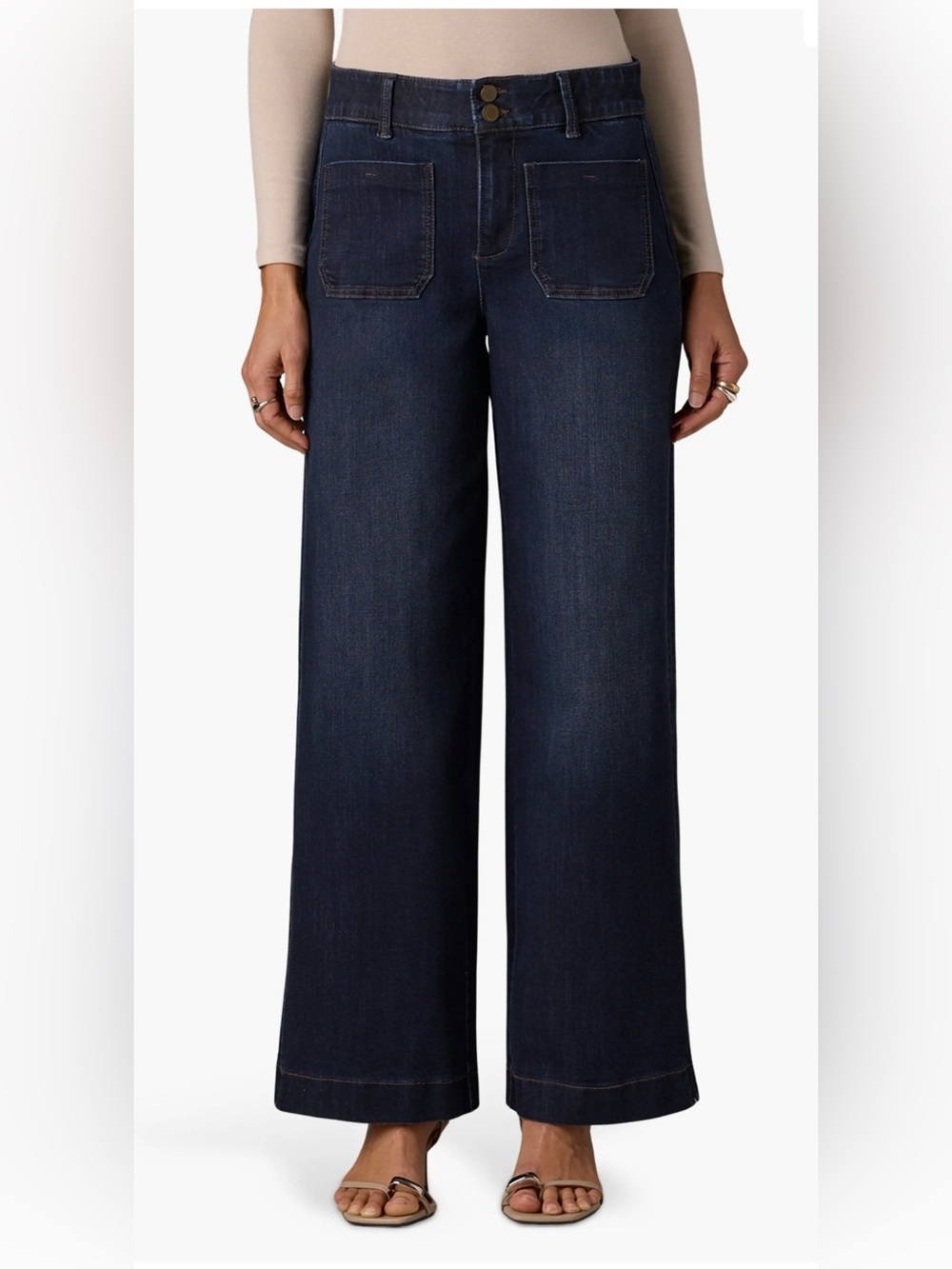 Wit & Wisdom dark Wide-Leg Jeans
